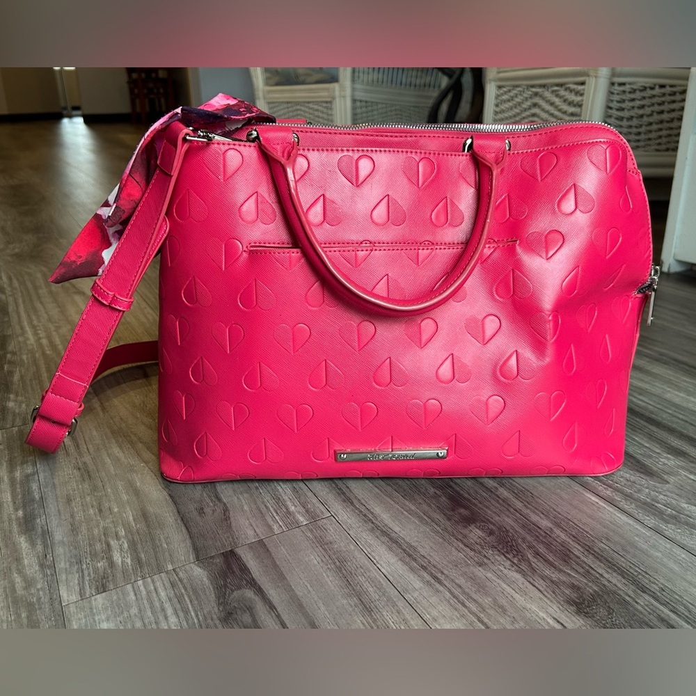 Betsey Johnson Pink Heart Bag